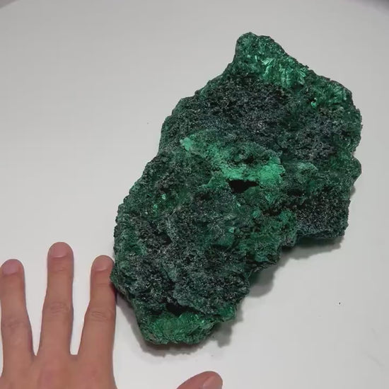 5.38 LB Fibrous Malachite Collector Specimen