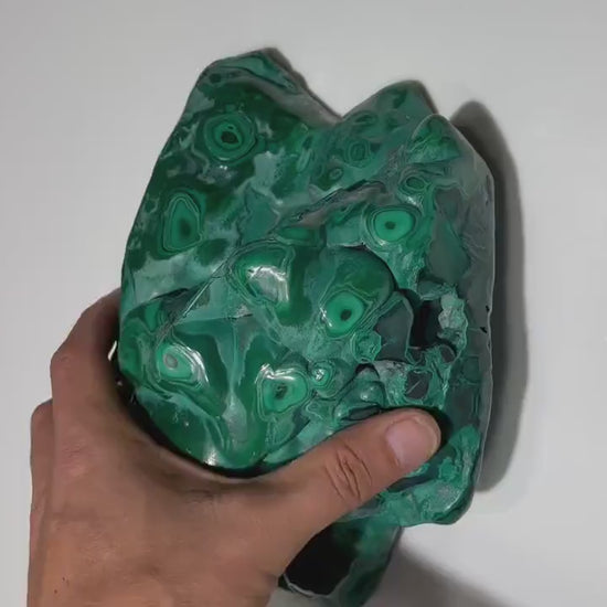 7.0 LB Polished Malachite Freeform