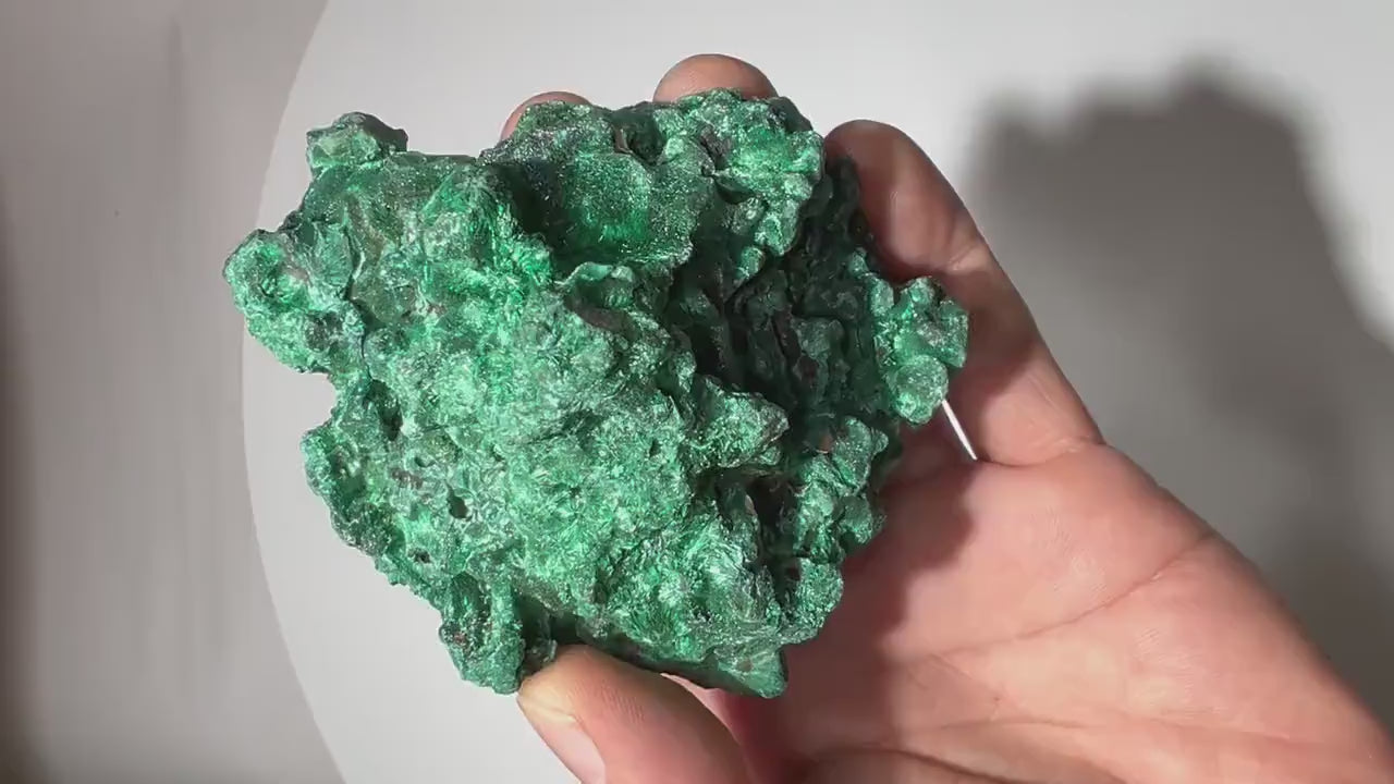 0.7 LB Fibrous Malachite Collector Specimen