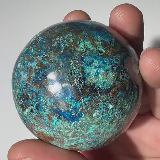 0.76 LB Shattuckite Sphere