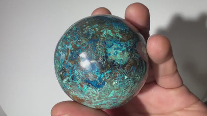 0.76 LB Shattuckite Sphere