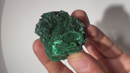 0.15 LB Fibrous Malachite Specimen