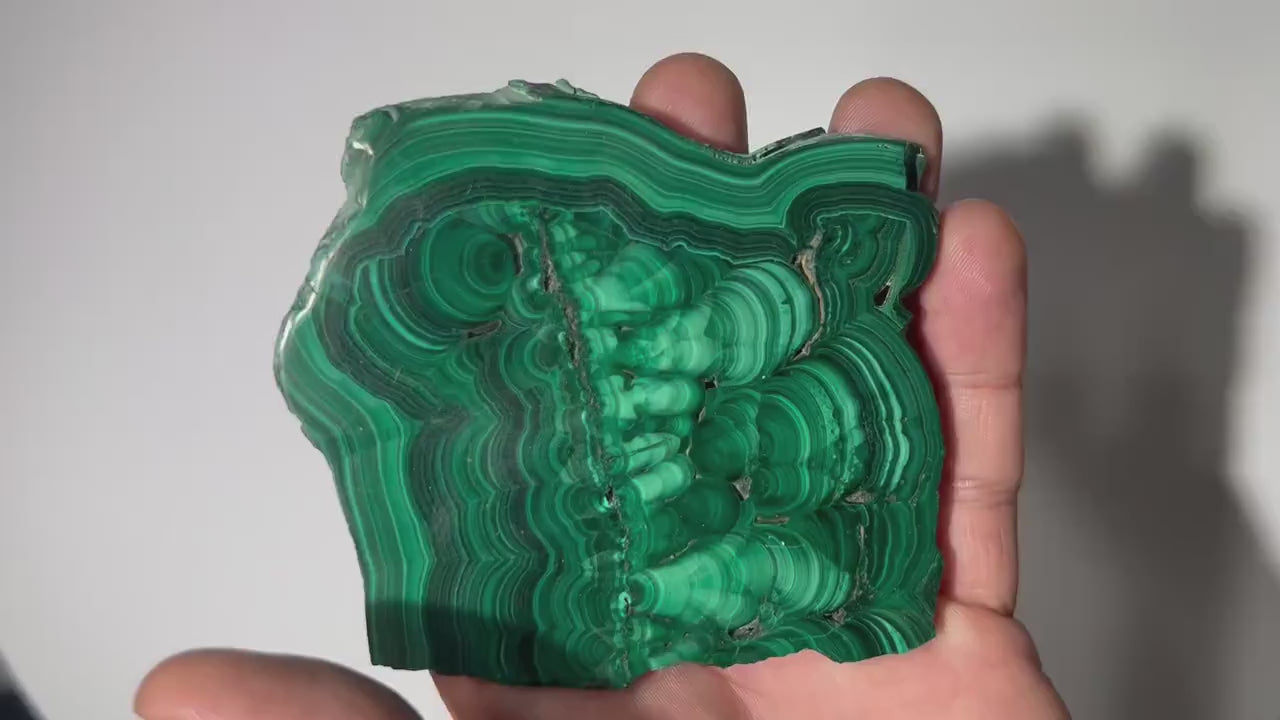 0.31 LB Malachite Slab