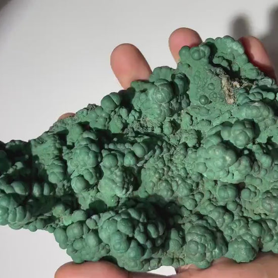 1.47 LB Botryoidal Malachite Crystallized Specimen