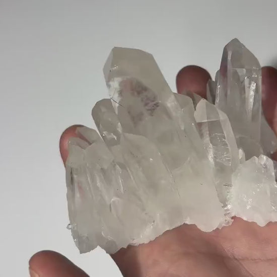 0.52 Lbs Quartz Crystal Cluster