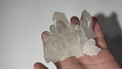 0.52 Lbs Quartz Crystal Cluster