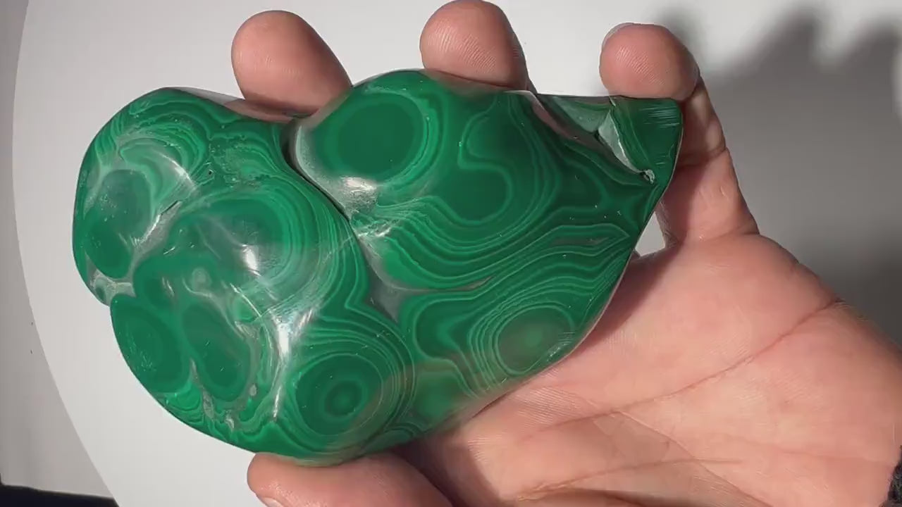 1.0 LB Polished Freeform Malachite