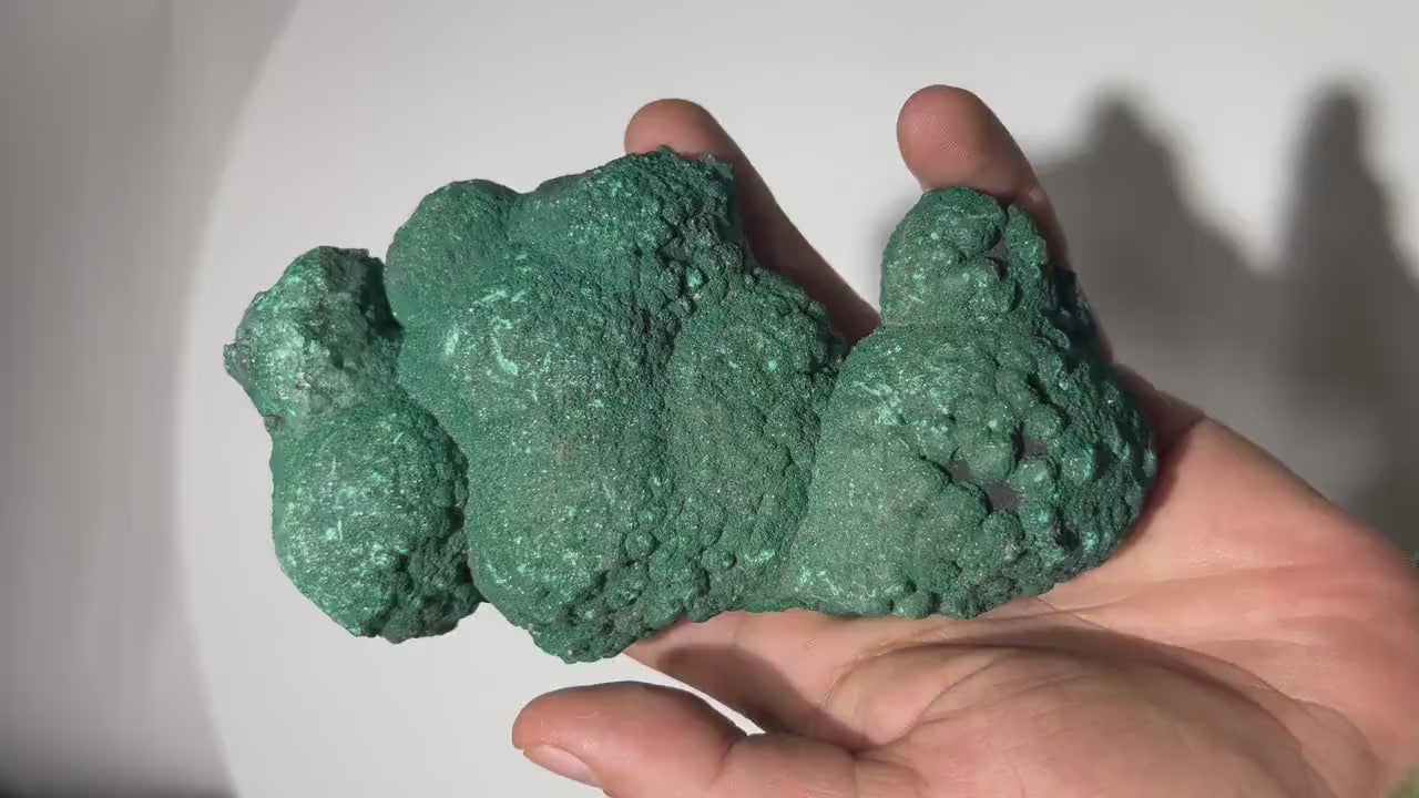 1.5 LB Botryoidal Malachite Crystallized Specimen