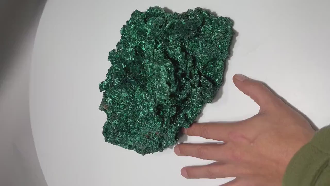 5.92 LB Fibrous Malachite Collector Specimen