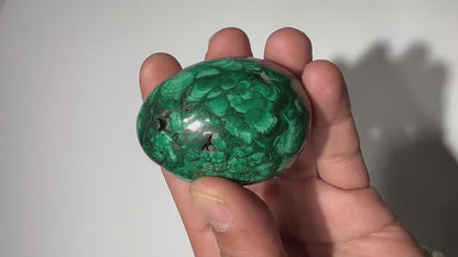 0.49 LB Malachite Geode Egg