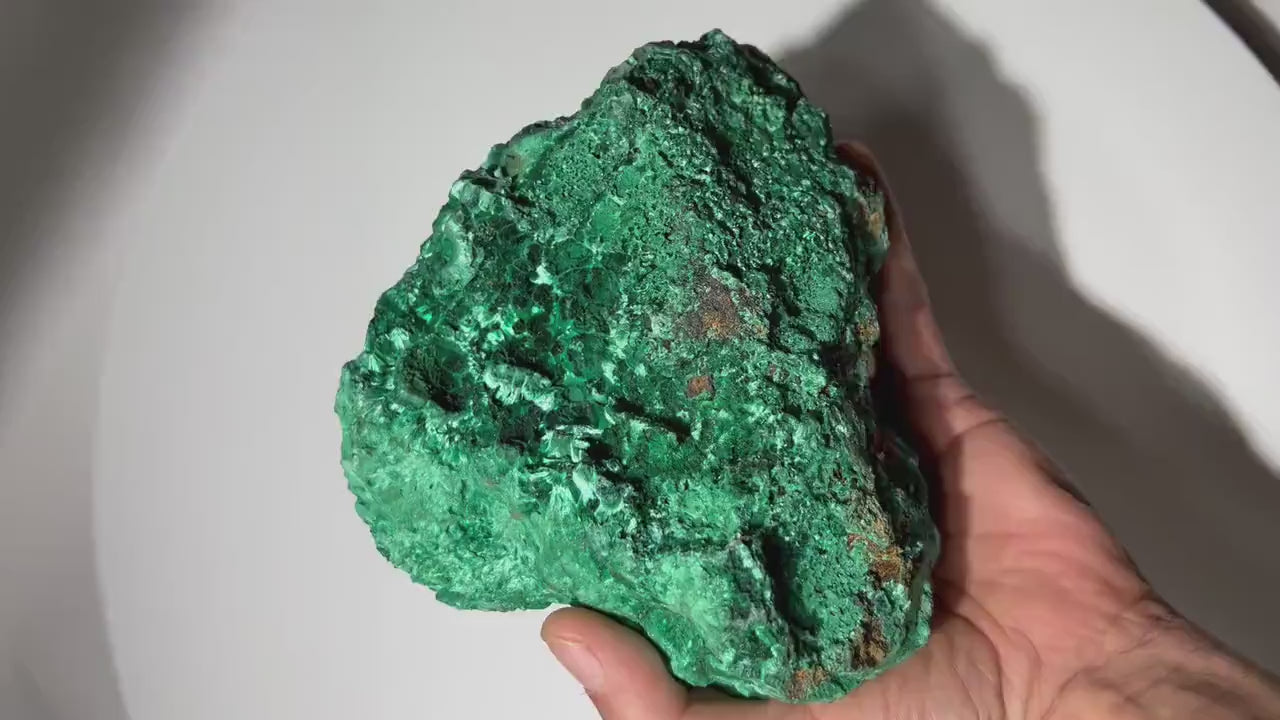 3.2 LB Fibrous Malachite Collector Specimen