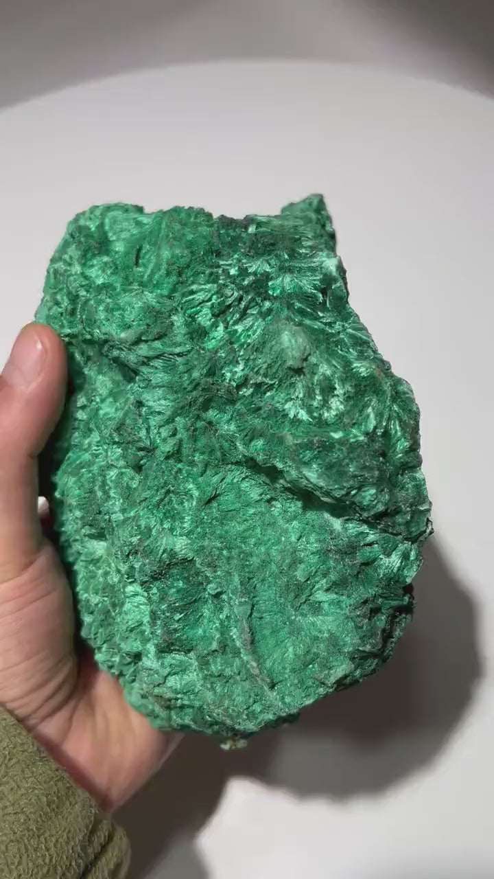 4.19 LB Fibrous Malachite Collector Specimen