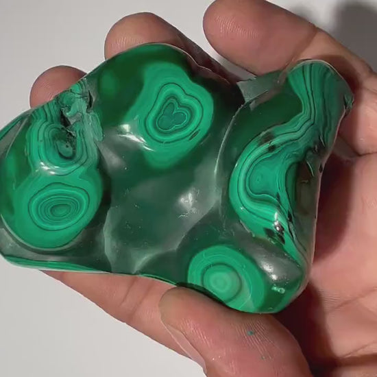 0.59 LB Polished Freeform Malachite