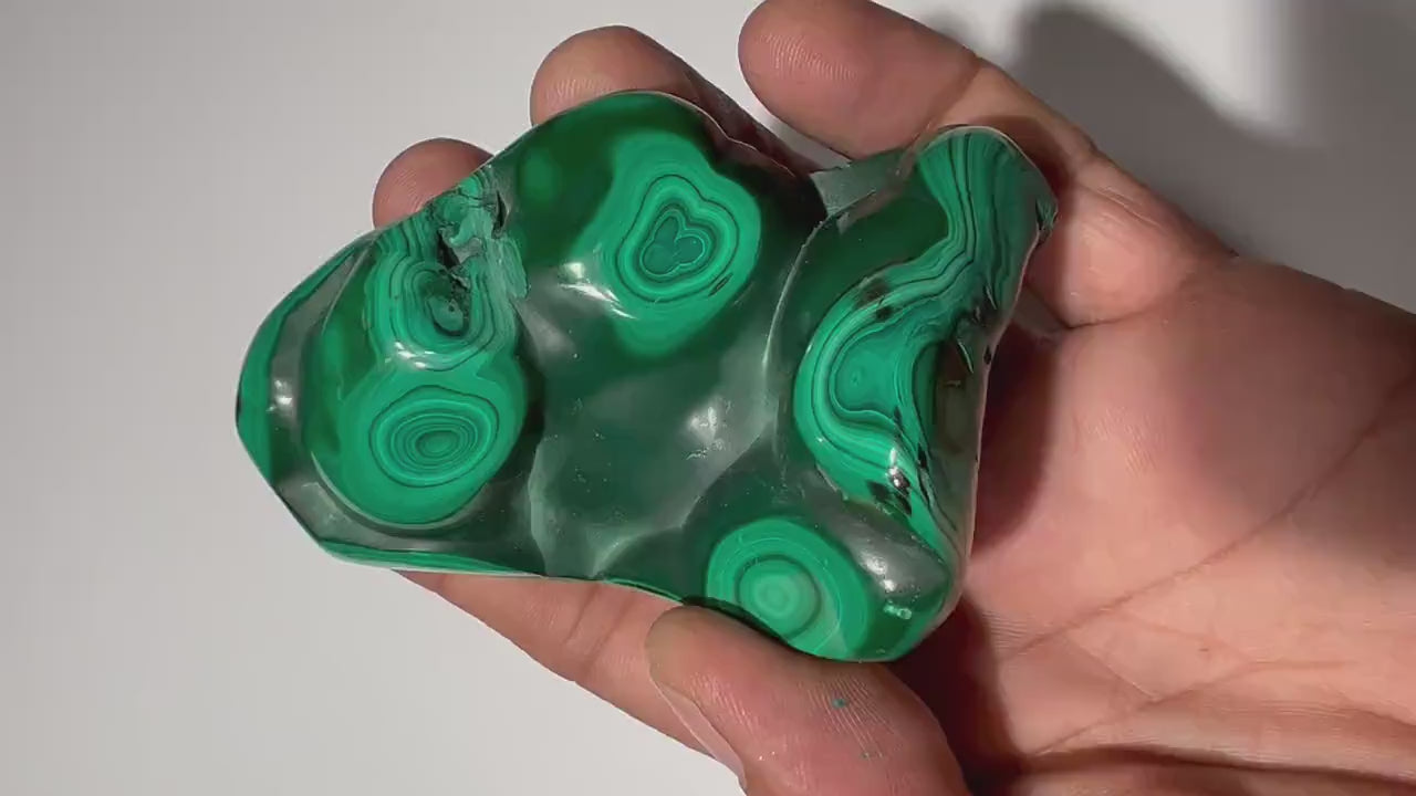 0.59 LB Polished Freeform Malachite