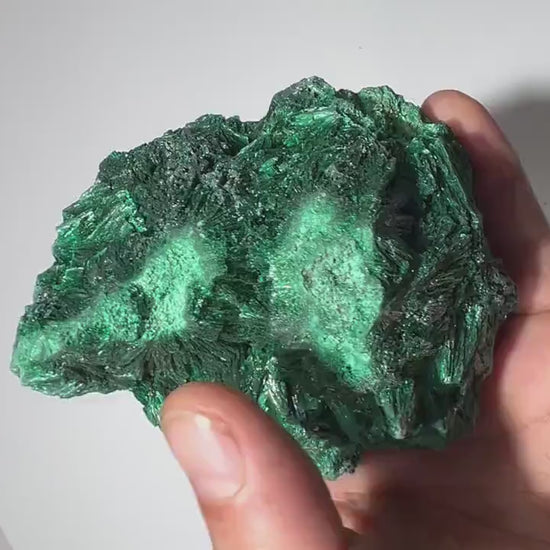 1.3 LB Fibrous Malachite Collector Specimen