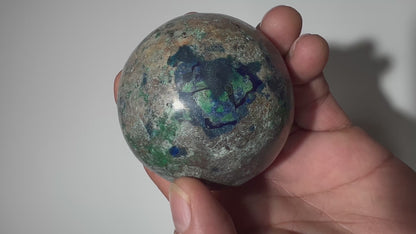 0.77 LB Azurite Sphere