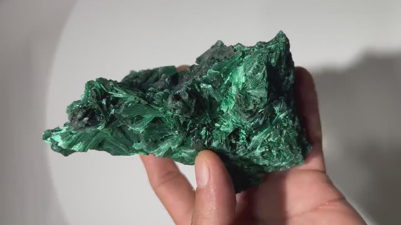 1.1 LB Fibrous Malachite Collector Specimen