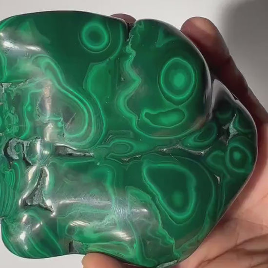 0.97 LB Polished Freeform Malachite