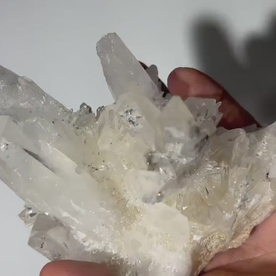 1.28 Lbs Quartz Crystal Cluster