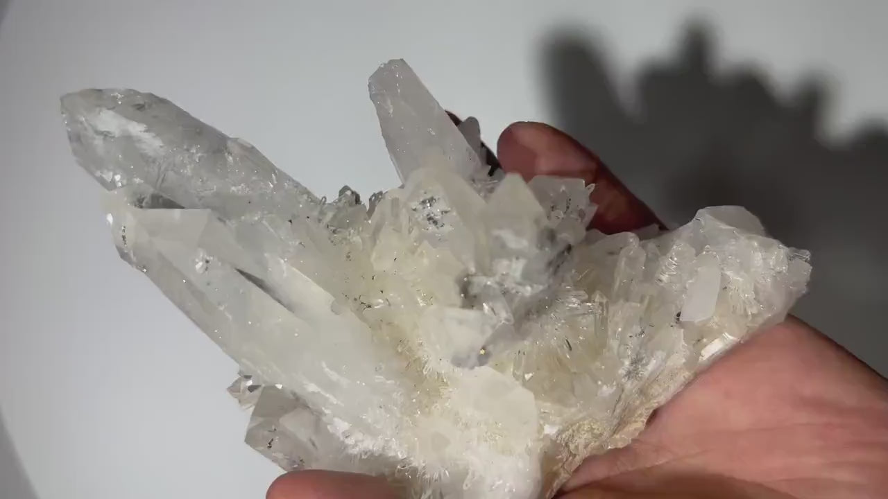 1.28 Lbs Quartz Crystal Cluster