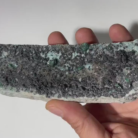 0.7 LB Musuem Crystallized Chrysocolla & Malachite Specimen