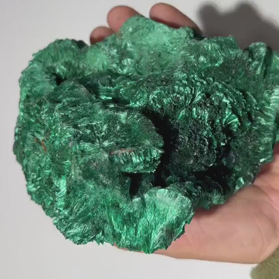 3.3 LB Fibrous Malachite Collector Specimen