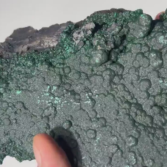 1.6 LB Botryoidal Malachite Crystallized Specimen