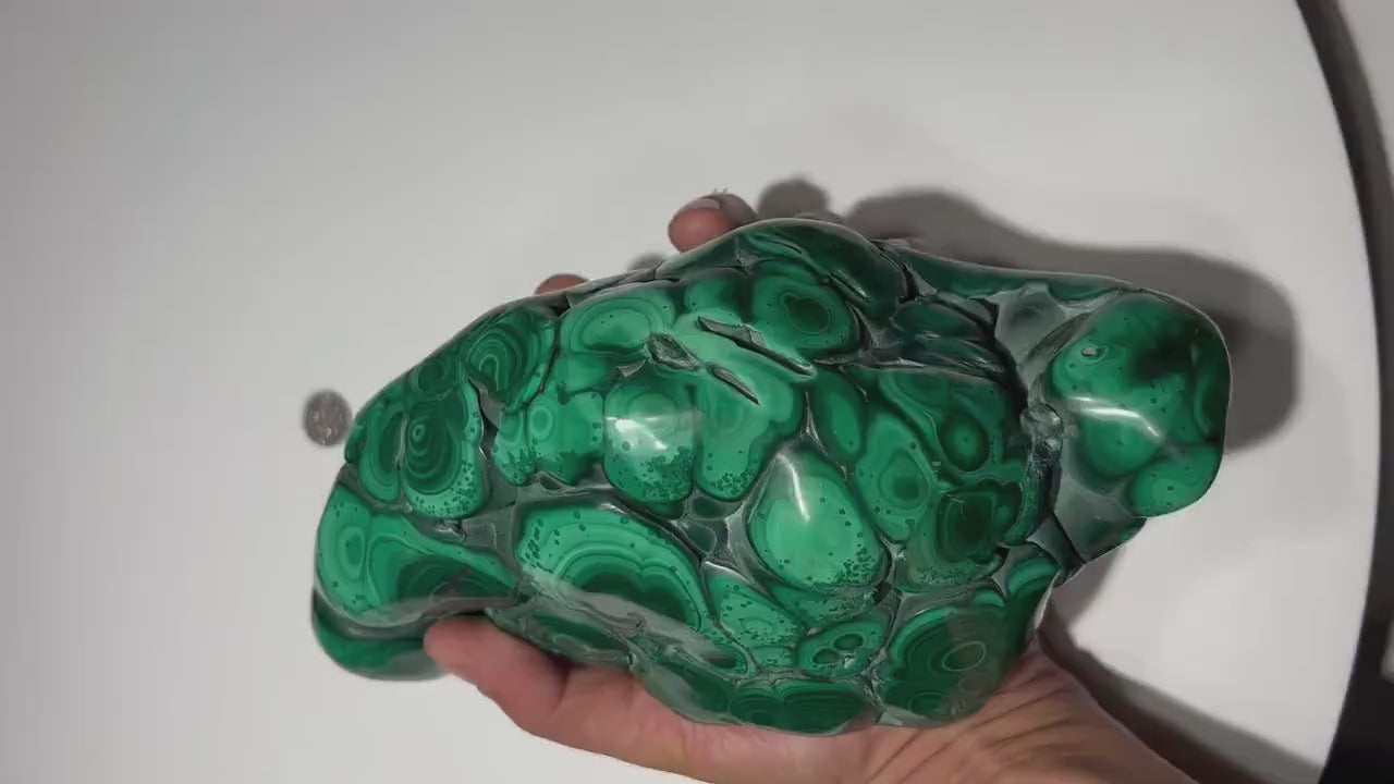 0.61 LB Polished Freeform Malachite