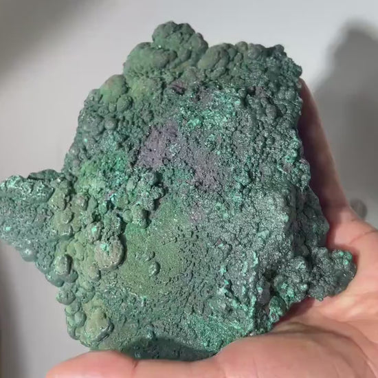 1.8 LB Botryoidal Malachite Crystallized Specimen