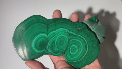 0.97 LB Malachite Slab