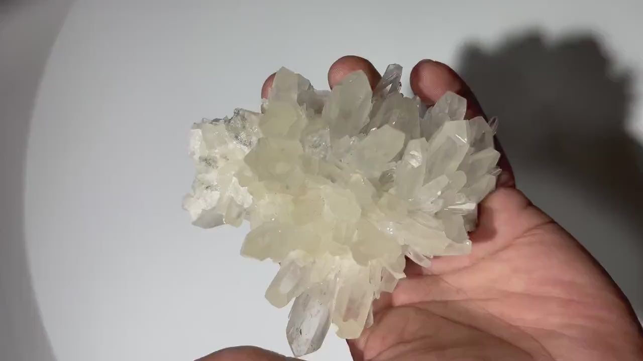 0.78 Lbs Quartz Crystal Cluster