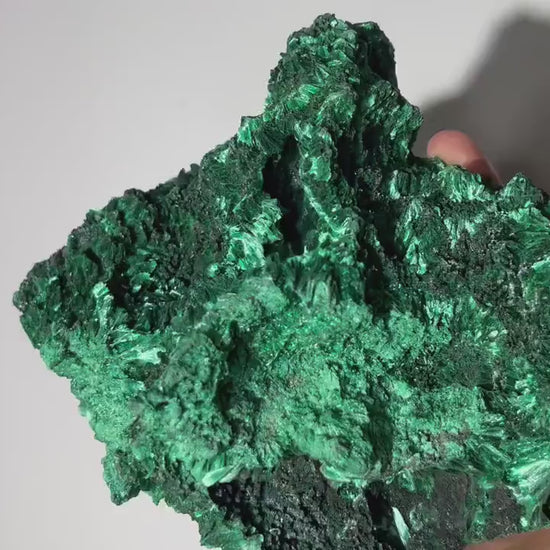 3.43 LB Fibrous Malachite Collector Specimen