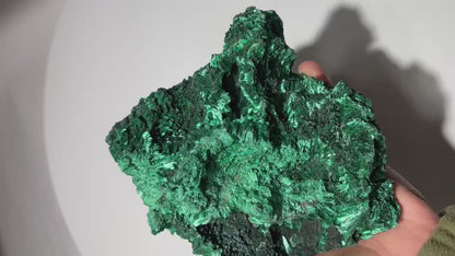 3.43 LB Fibrous Malachite Collector Specimen